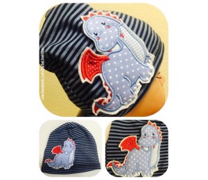 Stickdatei - Knuffeldrachen Paulchen